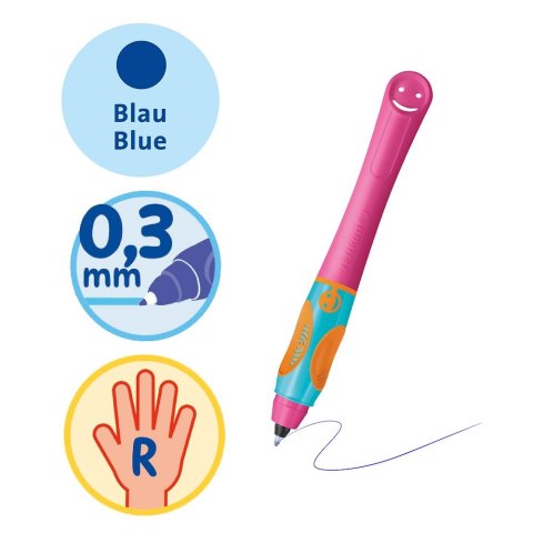 Pióro kulkowe Dla Praworęcznych Griffix lovely pink wkład Pelikan (400191573) Pióro kulkowe Dla Praworęcznych Griffix lovely pink wkład Pelikan (400191573)