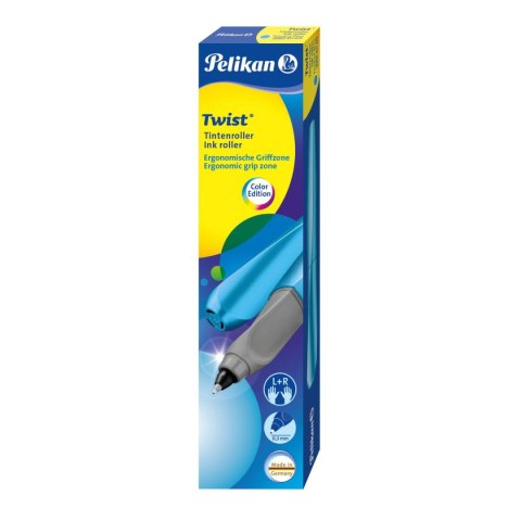 Pióro kulkowe Pelikan Twist Frosted Blue 811279 (100401662) Pióro kulkowe Pelikan Twist Frosted Blue 811279 (100401662)
