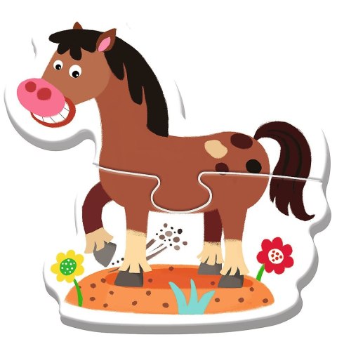 Puzzle puzzle baby classic Bobaskowe zwierzątka Trefl (36127)