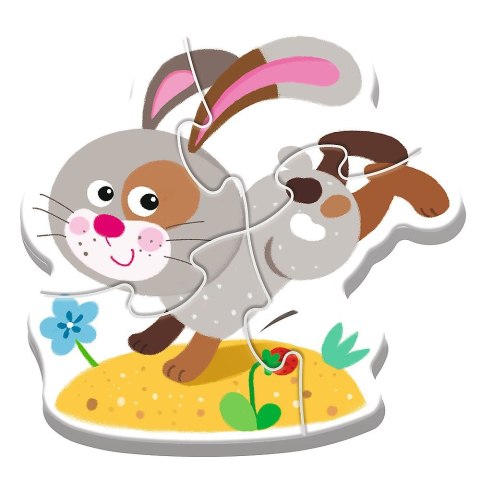 Puzzle puzzle baby classic Bobaskowe zwierzątka Trefl (36127)