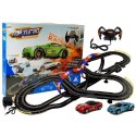 Tor wyścigowy Lean 1:43 2 Autka Top Turbo Światła 7,6 m długości (6949)
