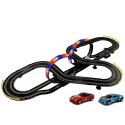 Tor wyścigowy Lean 1:43 2 Autka Top Turbo Światła 7,6 m długości (6949)