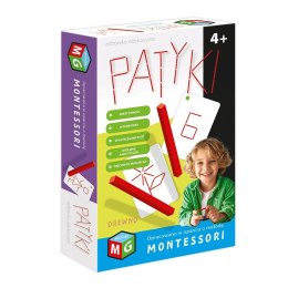 Zabawka kreatywna Multigra MONTESSORI - PATYKI