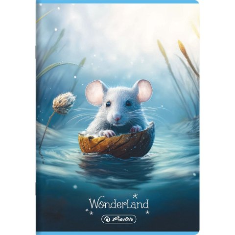 Zeszyt Wonderland A5 16k. 70g krata Herlitz (400196789)