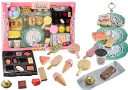Artykuły kuchenne Lean ﻿Cukiernia Kawiarnia Zestaw Słodycze Figurki Kawa Ciasto 50 ele. (18134)
