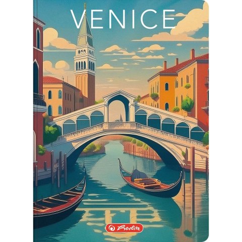 Brulion Retro City A5 96k. 70g krata Herlitz (400196840)