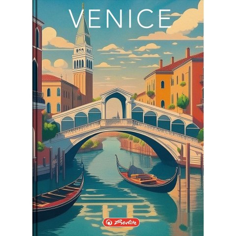 Brulion Retro City A6 96k. 70g krata Herlitz (400196851)