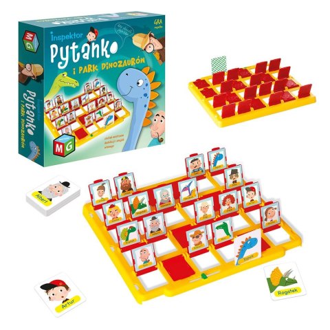 Gra edukacyjna Multigra Inspektor Pytanko PARK DINOZAURÓW Gra edukacyjna Multigra Inspektor Pytanko PARK DINOZAURÓW