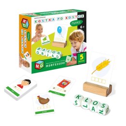 Gra edukacyjna Multigra KOSTKA PO KOSTCE - PISANIE 5 KOSTKI
