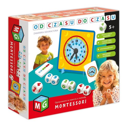 Gra edukacyjna MONTESSORI OD CZASU DO CZASU - NAUKA CZASU Multigra Gra edukacyjna MONTESSORI OD CZASU DO CZASU - NAUKA CZASU Multigra