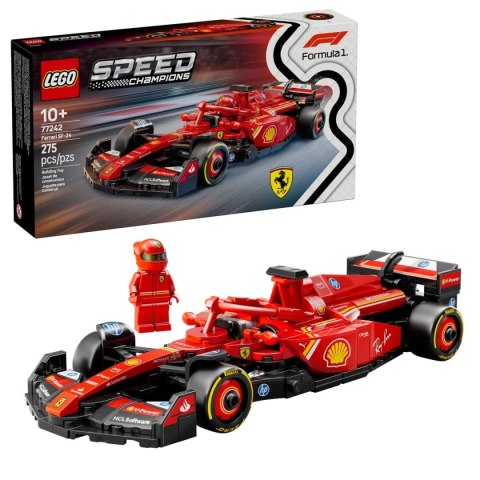 Klocki konstrukcyjne Lego Speed Champions Bolid F1® Ferrari SF-24 (77242) Klocki konstrukcyjne Lego Speed Champions Bolid F1® Ferrari SF-24 (77242)