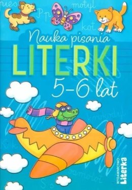 Książeczka edukacyjna Literka Nauka pisania. Literki 5-6 lat