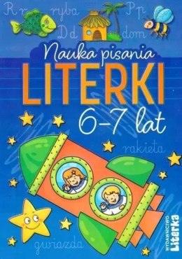 Książeczka edukacyjna Literka Nauka pisania. Literki 6-7 lat