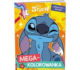Książka dla dzieci Ameet Stich. Megakolorowanka. Brokatowe naklejki (KOLB 9101)