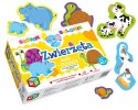 Puzzle Multigra ZWIERZĘTA MAŁE I DUŻE - PUZZLE 12 el.