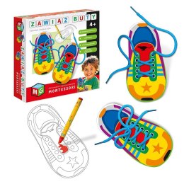 Zabawka kreatywna Multigra MONTESSORI -ZABAWKA EDUKACYJNA ZAWIĄŻ BUTY