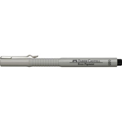 Cienkopis kreślarski Faber Castell Ecco Pigment czarny 0,05mm 1kol. (FC166099) Cienkopis kreślarski Faber Castell Ecco Pigment czarny 0,05mm 1kol. (FC166099)
