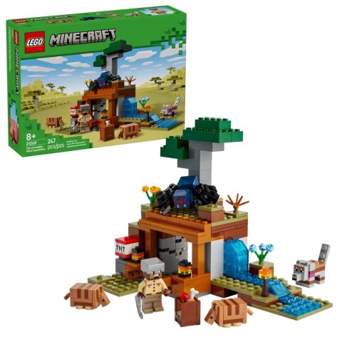 Klocki konstrukcyjne Lego Minecraft Wyprawa do pancernikowej kopalni (21269) Klocki konstrukcyjne Lego Minecraft Wyprawa do pancernikowej kopalni (21269)