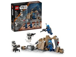 Klocki konstrukcyjne Lego Star Wars Zasadzka na Mandalorze™ — zestaw bitewny (75373)