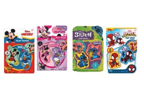 Kreda John z szablonem Minnie/Spidey kolor: mix 2 szt (130040564) Kreda John z szablonem Minnie/Spidey kolor: mix 2 szt (130040564)
