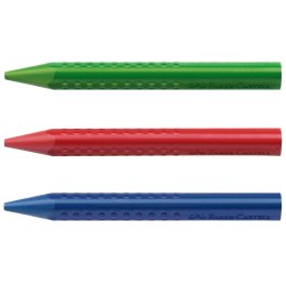 Kredki ołówkowe Faber Castell Jumbo wymazywalna 6 kol. (122540)