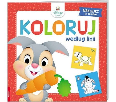 Książka dla dzieci Ameet Disney Maluch. Koloruj Według Linii (COLN 9201) Książka dla dzieci Ameet Disney Maluch. Koloruj Według Linii (COLN 9201)