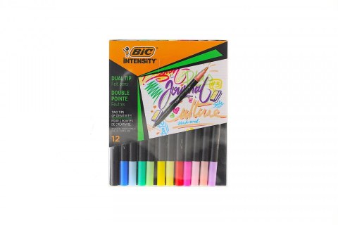 Marker permanentny Bic Kids DUAL TIP mix okrągła końcówka (503847) Marker permanentny Bic Kids DUAL TIP mix okrągła końcówka (503847)