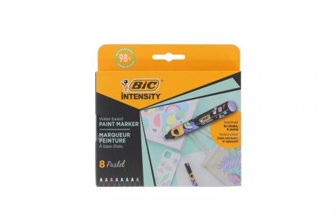Marker specjalistyczny Bic AKRYLOWE pastelowe 8SZT mix okrągła końcówka (527429) Marker specjalistyczny Bic AKRYLOWE pastelowe 8SZT mix okrągła końcówka (527429)