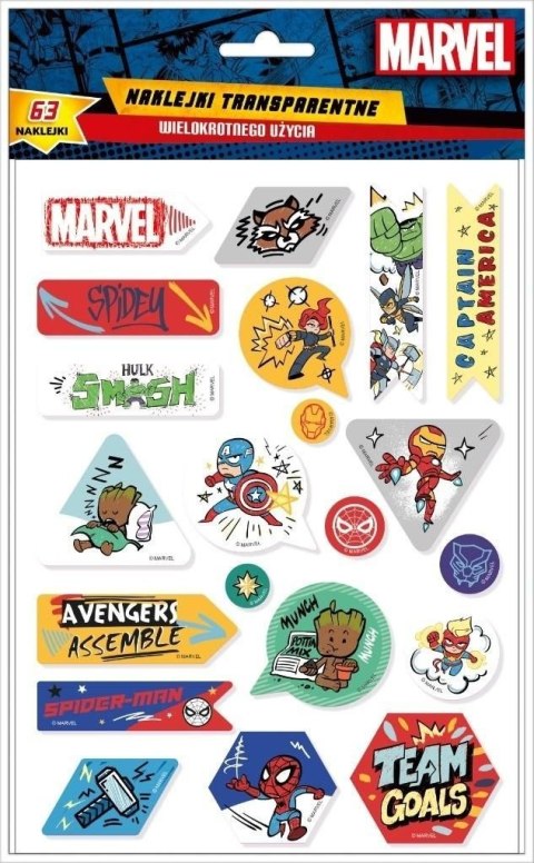 Naklejka na zeszyt Beniamin Avengers (0972) Naklejka na zeszyt Beniamin Avengers (0972)