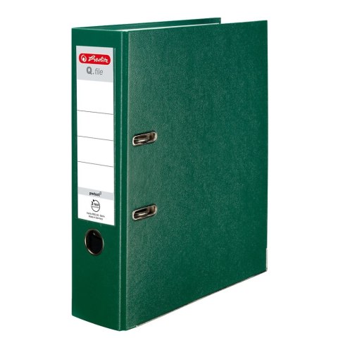 Segregator dźwigniowy Herlitz Q. file Standard 0011167434 A4 80mm zielony (300003086) Segregator dźwigniowy Herlitz Q. file Standard 0011167434 A4 80mm zielony (300003086)