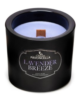 Świeczka ozdobna Pavoncella Classico Lavender Breeze czarna 170g (5905711530431)