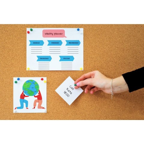 Tablica korkowa w drewnianej ramie [mm:] 300x400 Memoboards (TC34)