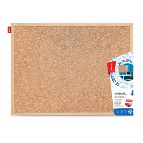 Tablica korkowa w drewnianej ramie [mm:] 600x400 Memoboards (TC64)