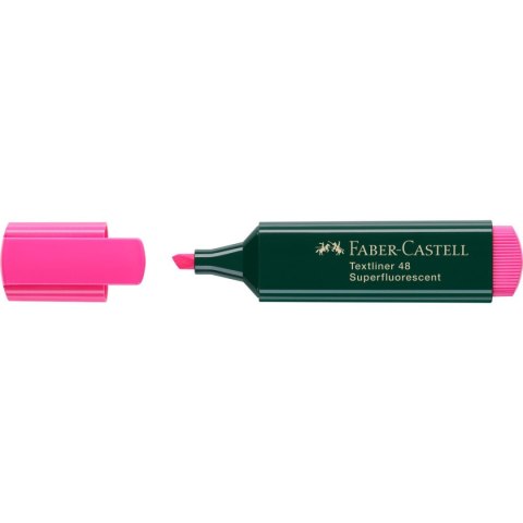 Zakreślacz Faber Castell różowy 5,2mm (154828) Zakreślacz Faber Castell różowy 5,2mm (154828)