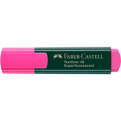 Zakreślacz Faber Castell różowy 5,2mm (154828) Zakreślacz Faber Castell różowy 5,2mm (154828)