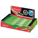 Zakreślacz Maped PEPS fluo zielony 1,0-5,0mm (734033)