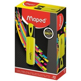 Zakreślacz Maped żółty PEPS fluo żółty 1,0-5,0mm (734034)