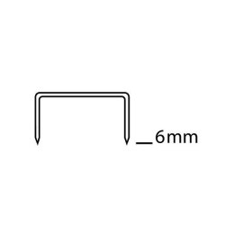Zszywki 24/6 Novus miedzianowe 24/6 1000 szt (040-0206)