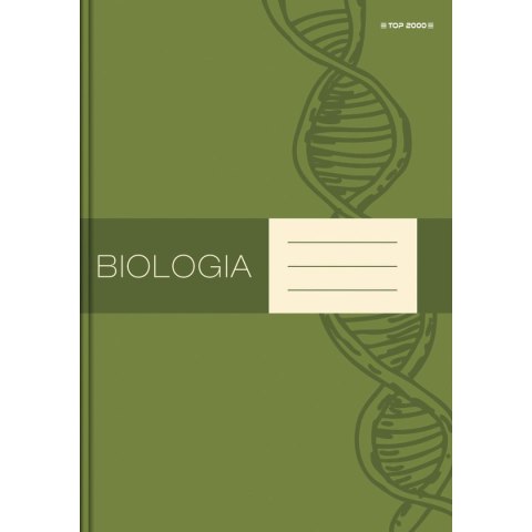 Brulion tematyczny Top 2000 biologia A5 80k. 70g krata (400160627) Brulion tematyczny Top 2000 biologia A5 80k. 70g krata (400160627)