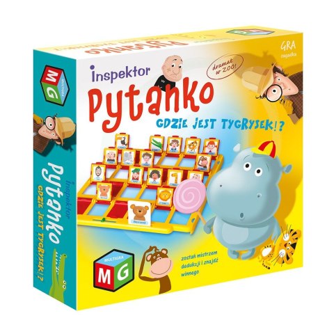 Gra edukacyjna Multigra Inspektor Pytanko Gdzie jest tygrysek ? Gra edukacyjna Multigra Inspektor Pytanko Gdzie jest tygrysek ?