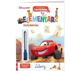 Książeczka edukacyjna Ameet Disney Uczy. Przygoda z Czytaniem. Elementarz. Ćwiczenia. Litery (USL 9304)