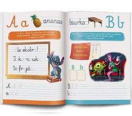 Książeczka edukacyjna Ameet Disney Uczy. Przygoda z Czytaniem. Elementarz. Ćwiczenia. Litery (USL 9304)