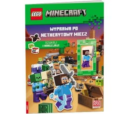 Książka dla dzieci Ameet LEGO® Minecraft®. Wyprawa po netherytowy miecz (MSF 5201)