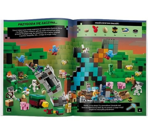 Książka dla dzieci Ameet LEGO® Minecraft®. Wyprawa po netherytowy miecz (MSF 5201) Książka dla dzieci Ameet LEGO® Minecraft®. Wyprawa po netherytowy miecz (MSF 5201)
