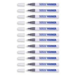 Marker olejowy Munhwa srebrny 2,0mm okrągła końcówka (8801006712131)
