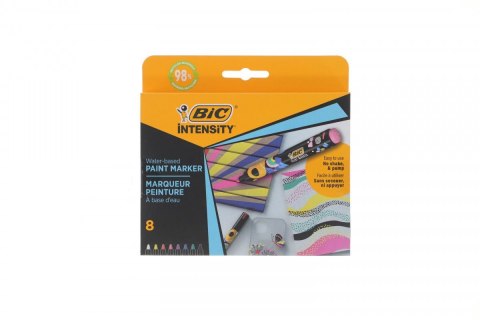 Marker specjalistyczny Bic AKRYLOWE 8SZT mix okrągła końcówka (527430) Marker specjalistyczny Bic AKRYLOWE 8SZT mix okrągła końcówka (527430)