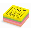 Notes samoprzylepny (karteczki) Interdruk mix 300k [mm:] 750x750 (IKARSAM300)