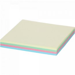 Notes samoprzylepny (karteczki) Tres tęczowy, pastelowy mix 100k [mm:] 75x75 (5654-98)