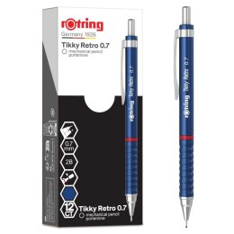 Ołówek automatyczny Rotring TIKKY RETRO BLUE MP 0,7 0,7mm (2202569)