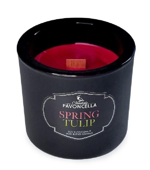 Świeczka ozdobna Classico Spring Tulip czarna 170g Pavoncella (5905711530981) Świeczka ozdobna Classico Spring Tulip czarna 170g Pavoncella (5905711530981)